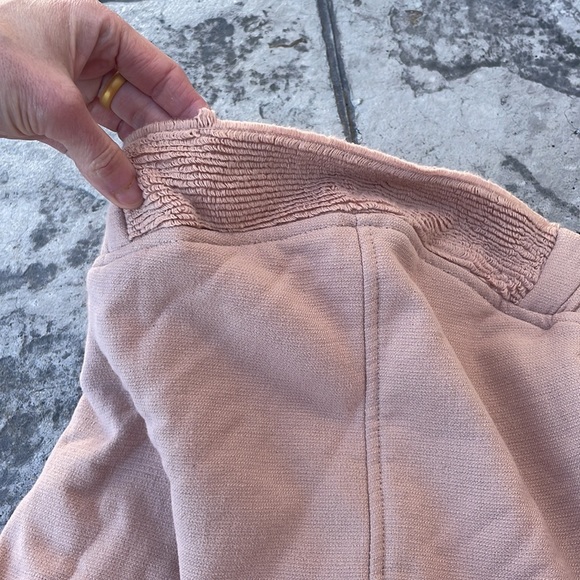 Lunya Terry Cotton Romper Tan XS/S - Picture 7 of 14